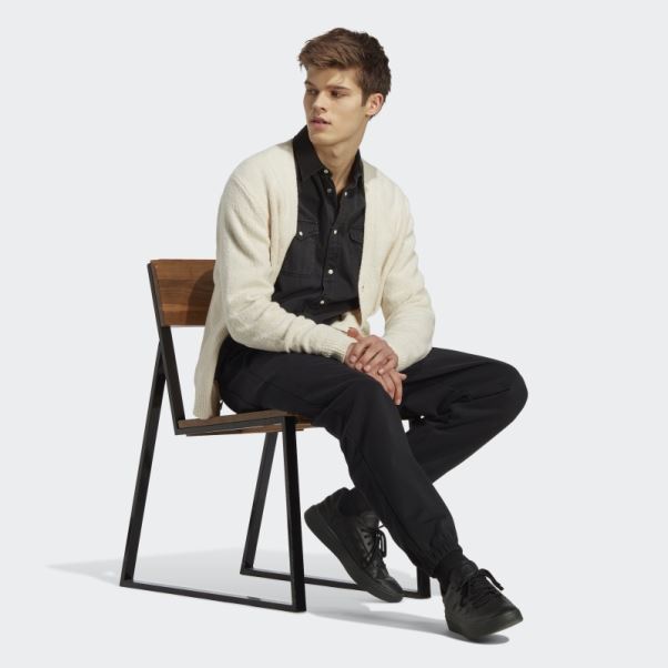 Jogging Adidas Lounge Heavy French Terry Noir