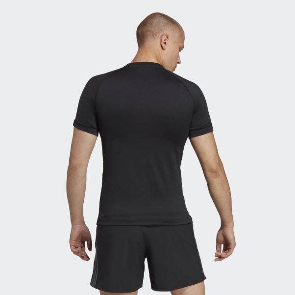T-shirt Adidas Alphastrength Noir