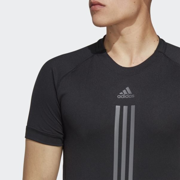 T-shirt Adidas Alphastrength Noir