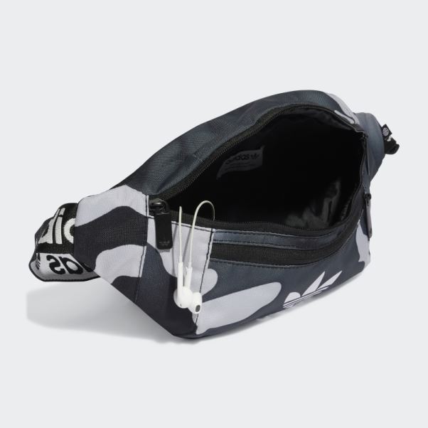 Adidas Sac Banane Camouflage Noir