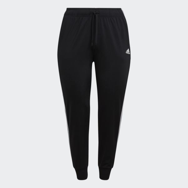 Pantalon De Survêtement Slim Fuselé à 3 Bandes Essentials Warm-up Noir (grande Taille) Adidas
