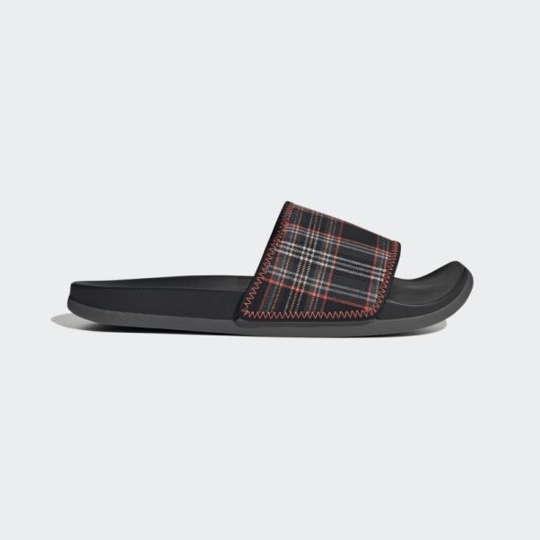 Adidas Adilette Confort Slides Gris Mode