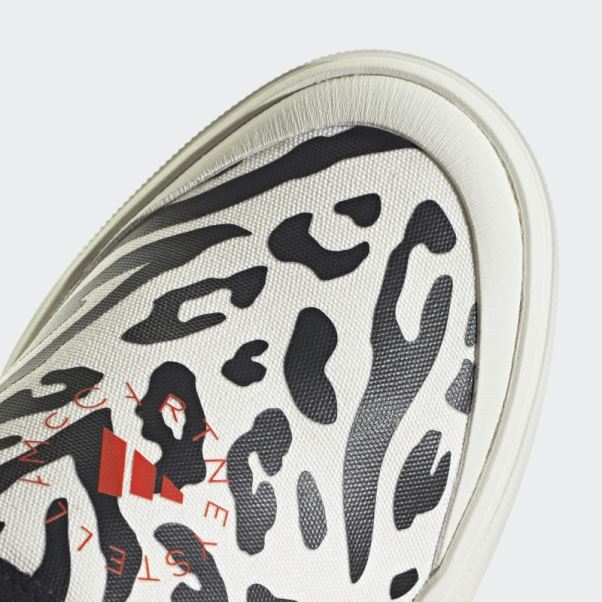 Adidas By Stella Mccartney Court Slip-on Chaussures Blanc