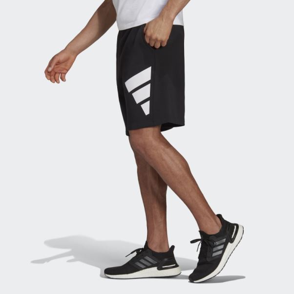 Short Adidas Sportswear Future Icons Logo Graphique Noir Mode