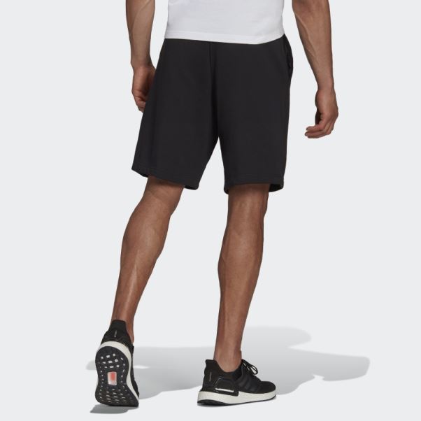 Short Adidas Sportswear Future Icons Logo Graphique Noir Mode