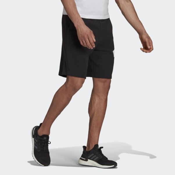 Short Adidas Sportswear Future Icons Logo Graphique Noir Mode
