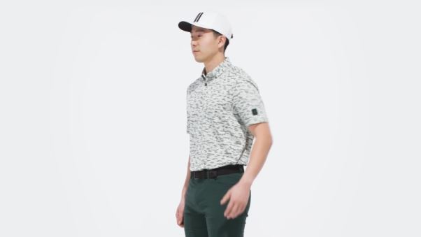 Polo Adidas Go-to Camo Vert