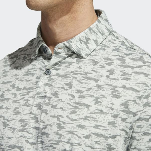 Polo Adidas Go-to Camo Vert