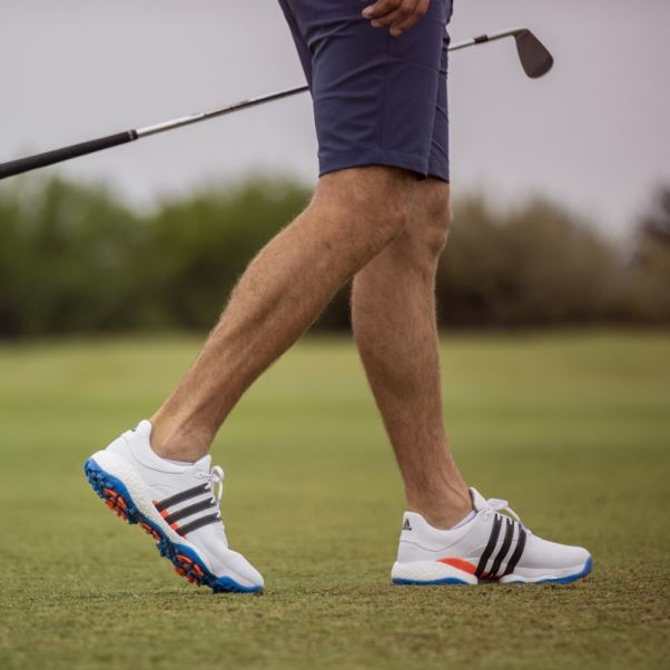 Adidas Tour360 22 Chaussures De Golf Bleues