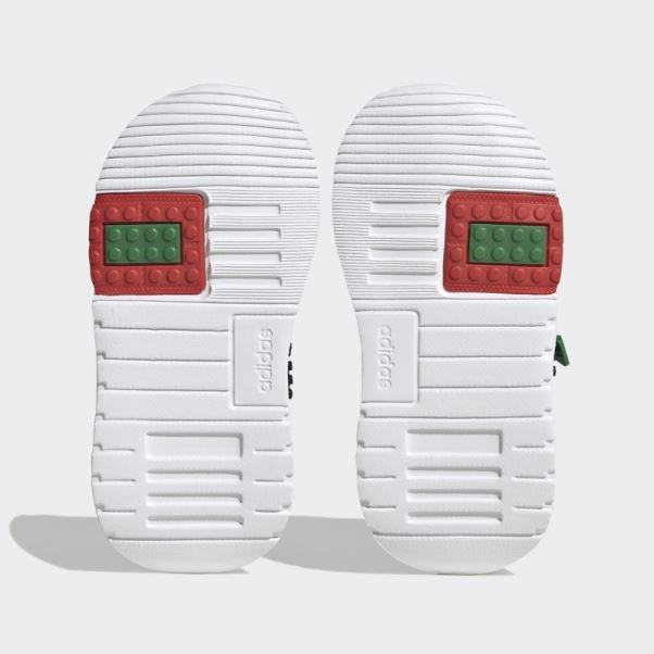 Noir Chaud Adidas X Lego Racer Tr21 élastique Dentelle Et Top Sangle Chaussures