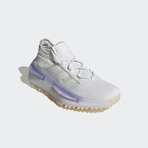 Chaussures Adidas Nmd S1 Blanches