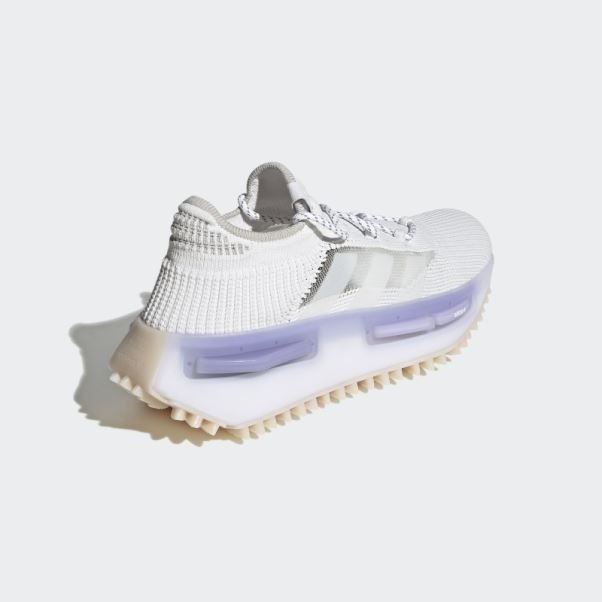 Chaussures Adidas Nmd S1 Blanches