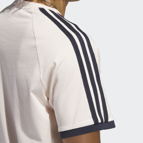 Adidas Sst T-shirt 3 Bandes Quartz