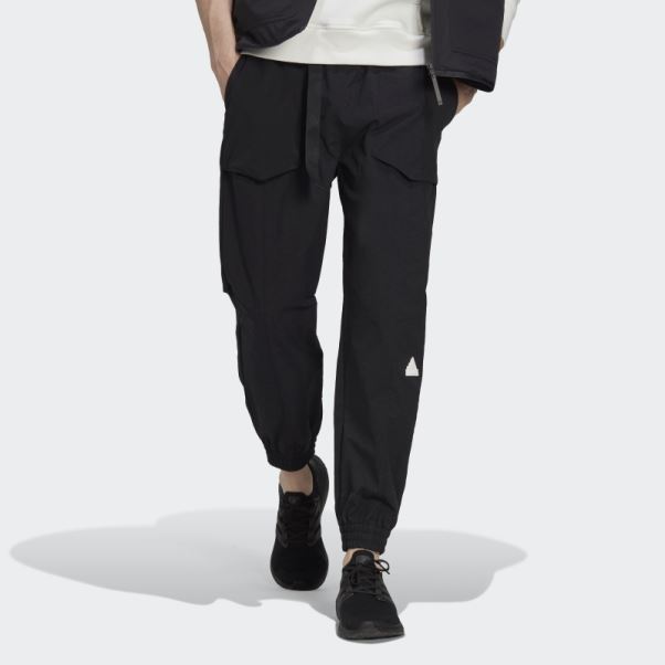 Adidas Pantalon Cargo Noir