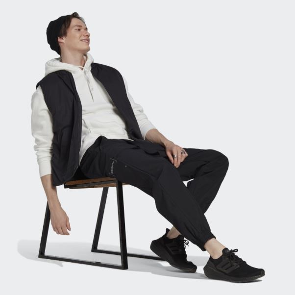 Adidas Pantalon Cargo Noir