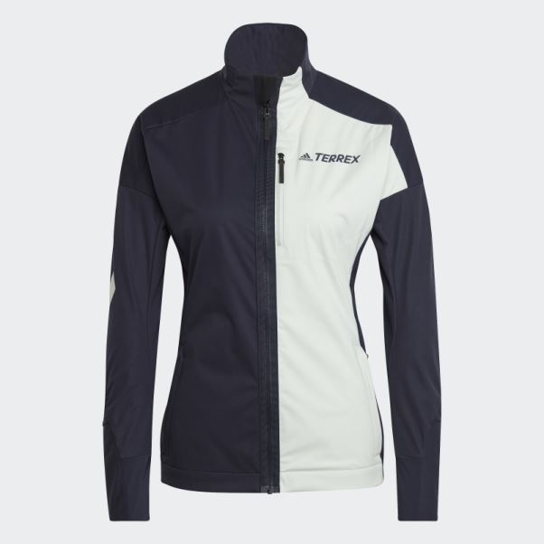 Veste Soft Shell De Ski De Fond Adidas Terrex Xperior Vert