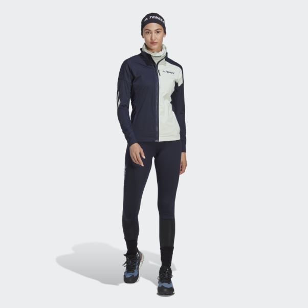 Veste Soft Shell De Ski De Fond Adidas Terrex Xperior Vert