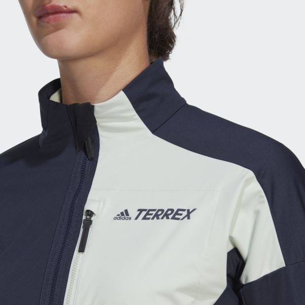 Veste Soft Shell De Ski De Fond Adidas Terrex Xperior Vert