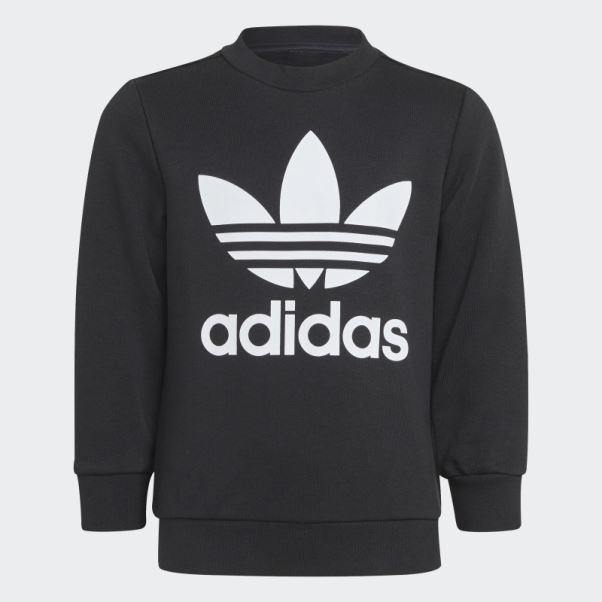 Ensemble Adicolor Crew Noir Adidas