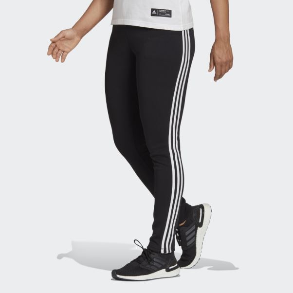 Pantalon Skinny Adidas Sportswear Future Icons 3-stripes Noir Mode