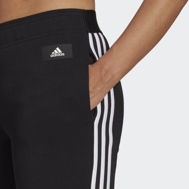 Adidas Pantalon Skinny Noir à 3 Bandes Future Icons
