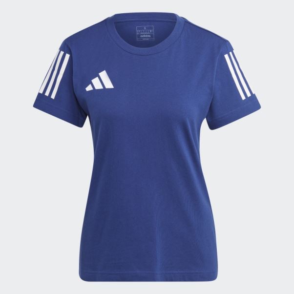 Adidas France Coton Graphique T-shirt Victoire Bleu