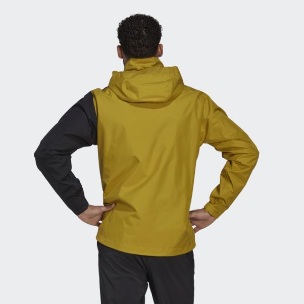 Olive Terrex Multi Rain.rdy Veste De Pluie à Deux Couches Adidas