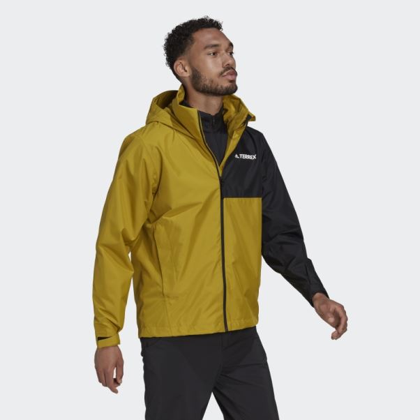 Olive Terrex Multi Rain.rdy Veste De Pluie à Deux Couches Adidas