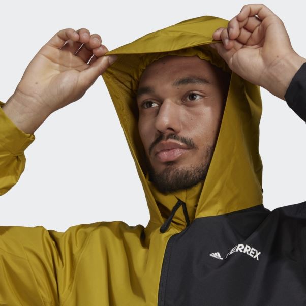 Olive Terrex Multi Rain.rdy Veste De Pluie à Deux Couches Adidas