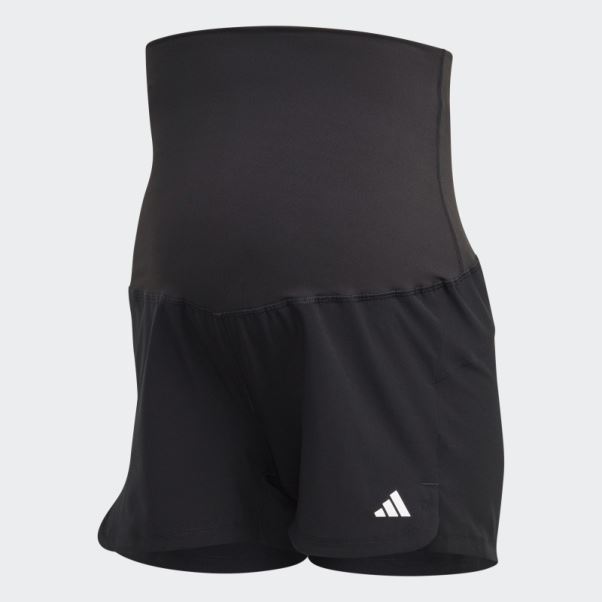 Adidas Pacer Aeroready Train Essentials Short Tissé (maternité) Noir