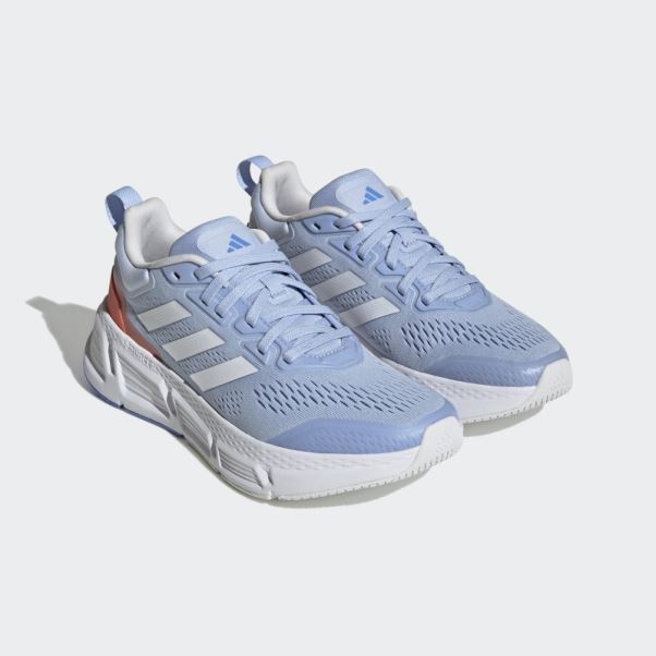 Adidas Questar Chaussures De Course Bleu Aube