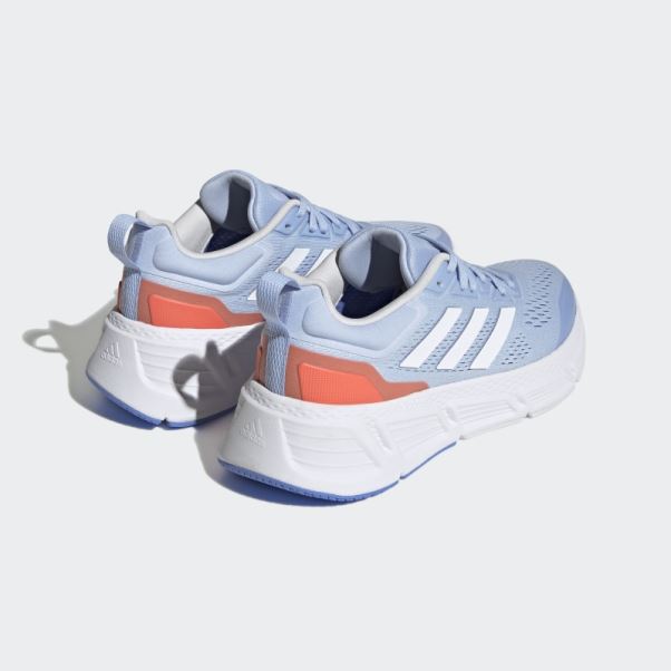 Adidas Questar Chaussures De Course Bleu Aube
