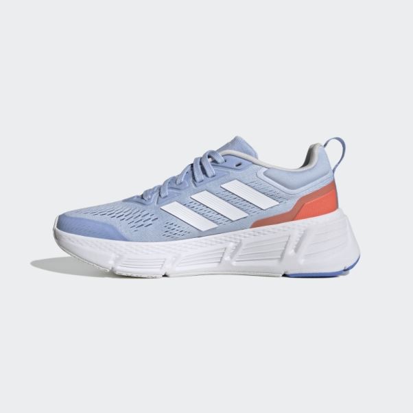 Adidas Questar Chaussures De Course Bleu Aube
