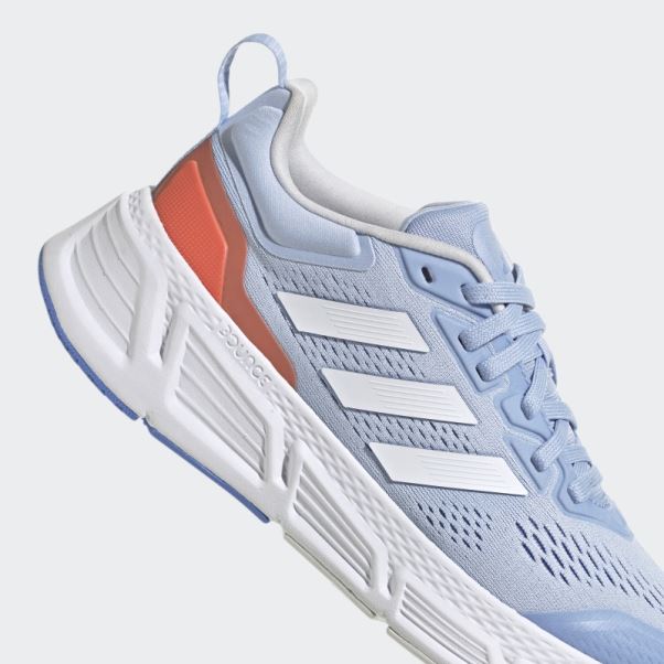 Adidas Questar Chaussures De Course Bleu Aube