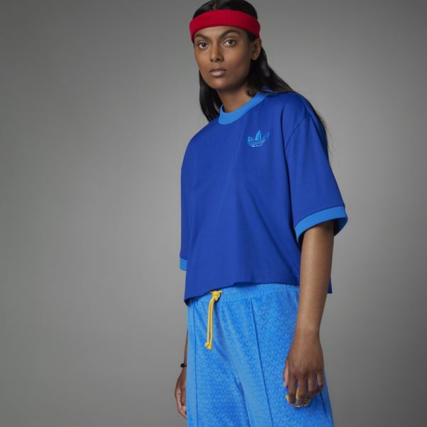 Adidas Adicolor 70s T-shirt Oversize Royal