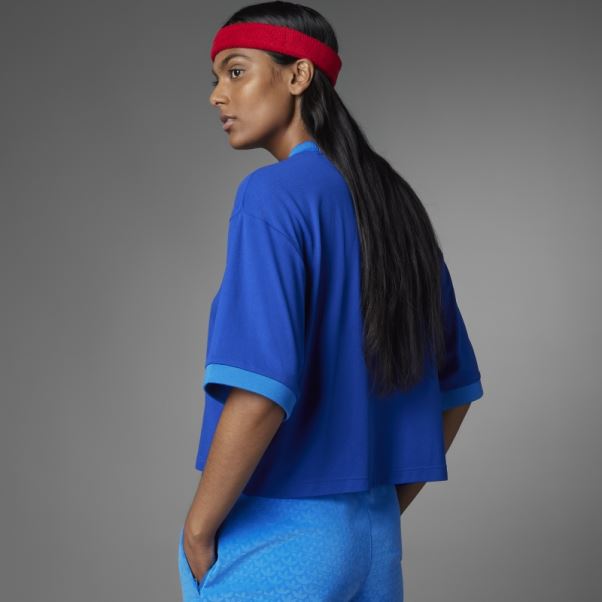 Adidas Adicolor 70s T-shirt Oversize Royal