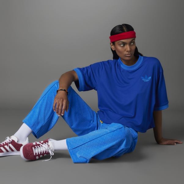 Adidas Adicolor 70s T-shirt Oversize Royal