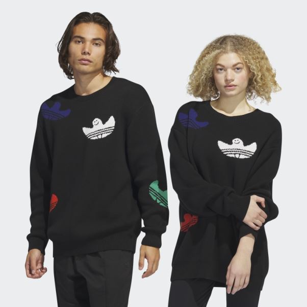 Chandail En Tricot Shmoofoil (neutre) Adidas Noir