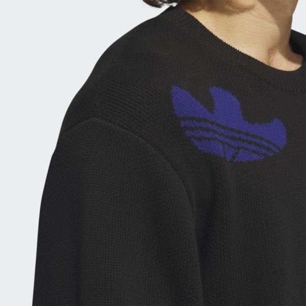Chandail En Tricot Shmoofoil Noir Adidas (non Genré)