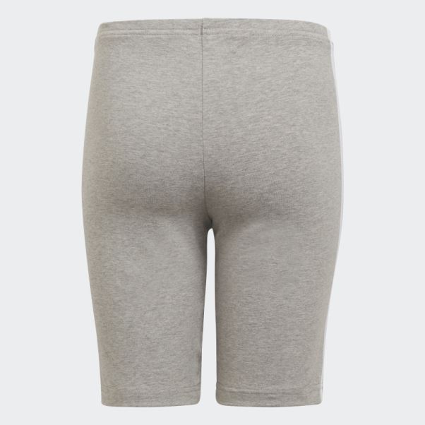 Short Cycliste Adidas Adicolor Gris Moyen