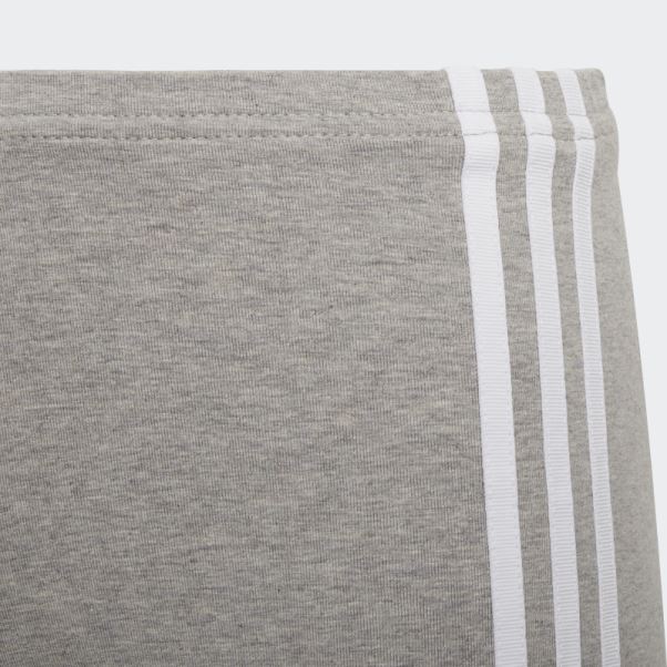Short Cycliste Adidas Adicolor Gris Moyen