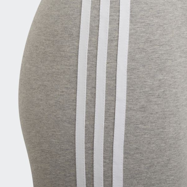 Short Cycliste Adidas Adicolor Gris Moyen