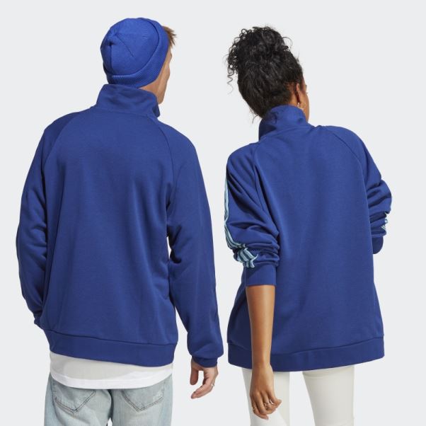Veste De Survêtement Tiro Quarter Zip Bleu Victoire (neutre) Adidas