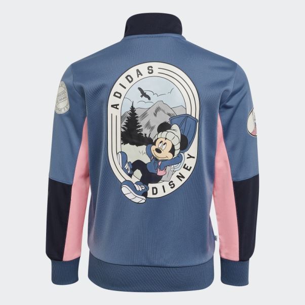 Survetement Mickey And Friends Adidas Bleu Altéré Disney