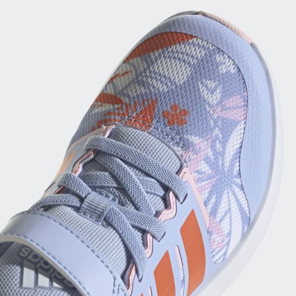 Adidas X Disney Fortarun 2.0 Moana Cloudfoam élastique Dentelle Top Sangle Chaussures Bleu Aube Mode