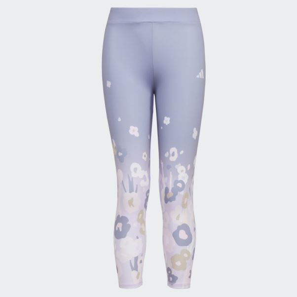 Adidas 7 8 Garden Leg Tight Argent Violet