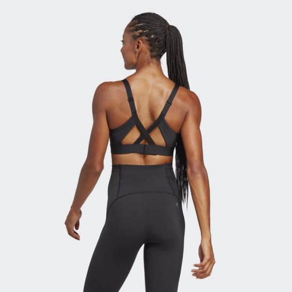 Soutien-gorge à Maintien élevé Tlrd Impact Training Adidas Noir