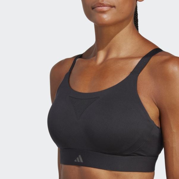 Soutien-gorge à Maintien élevé Tlrd Impact Training Adidas Noir