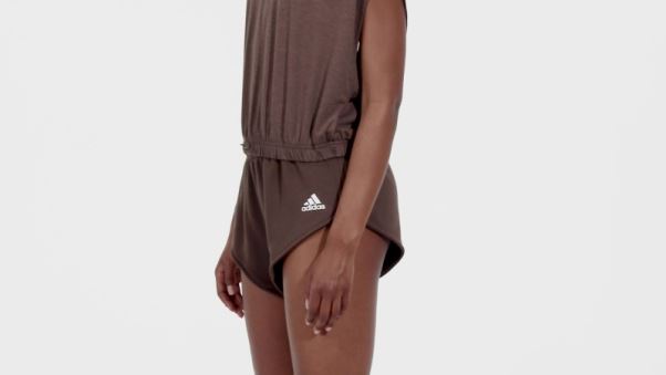 Adidas Hyperglam Mini Short Marron