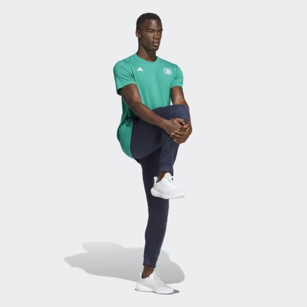 Encre Boston Marathon 2023 Fait Avec La Nature Pantalon De Course Adidas